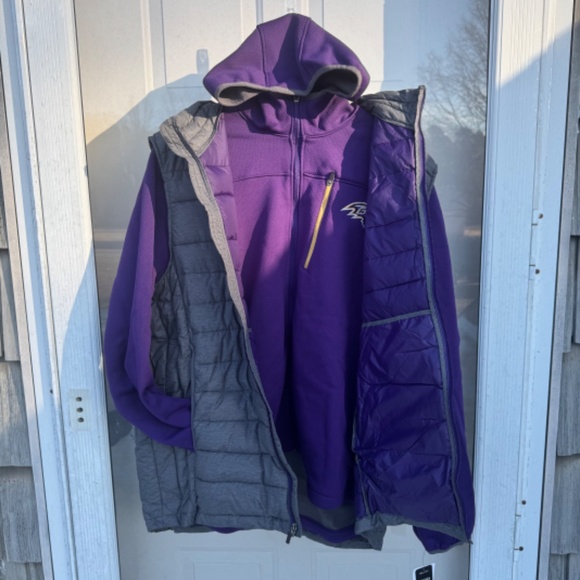 NFL - Baltimore Ravens 3-in-1 Jacket/Vest Combo - Picture 4 of 7